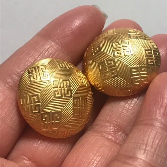 Givenchy like earrings- no stamp - Picture 4 of 4